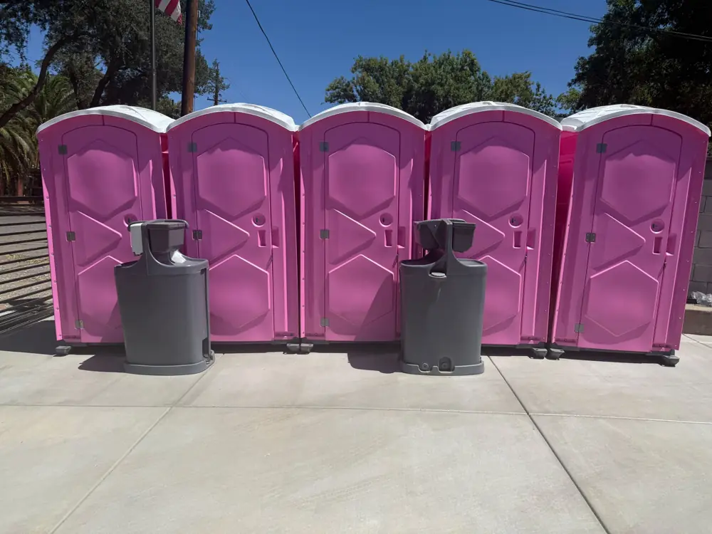 Hand-wash stations rental from Kyle Rental Works